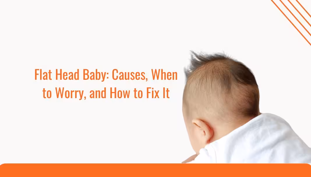 flat head baby